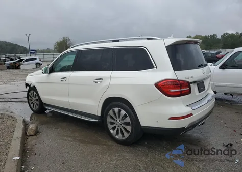 2017 Mercedes-Benz Gls 450 4Matic из США, поврежденный, VIN 4JGDF6EEXHA788925